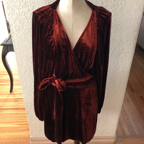 alc velvet dress